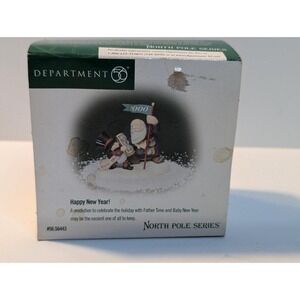 Department 56 North Pole‎ series. Happy New Year!